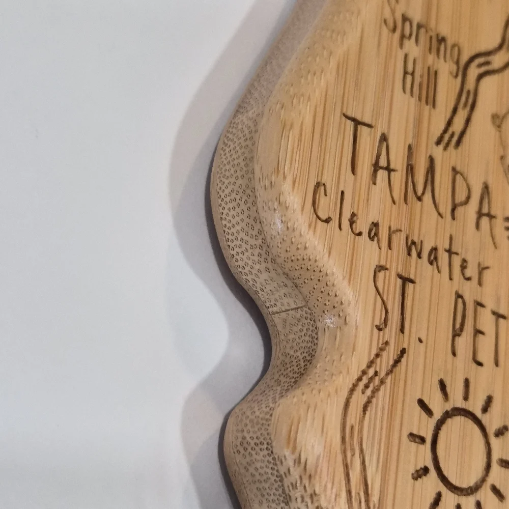 Bamboo Destination Florida Cutting Board Decor - Picture 6 of 6